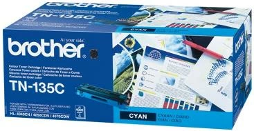 Toner Brother TN-135C, rendiment deri 4k faqe, Cyan