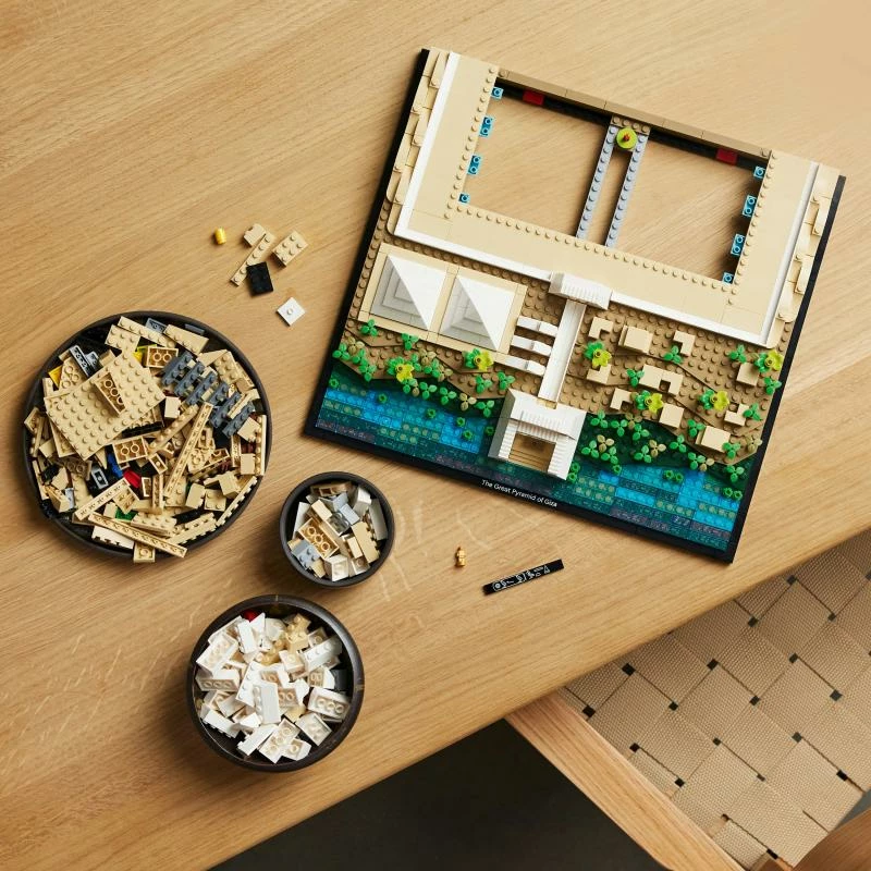Set ndërtimi LEGO Architecture 21058 Great Pyramid of Giza 18+ set