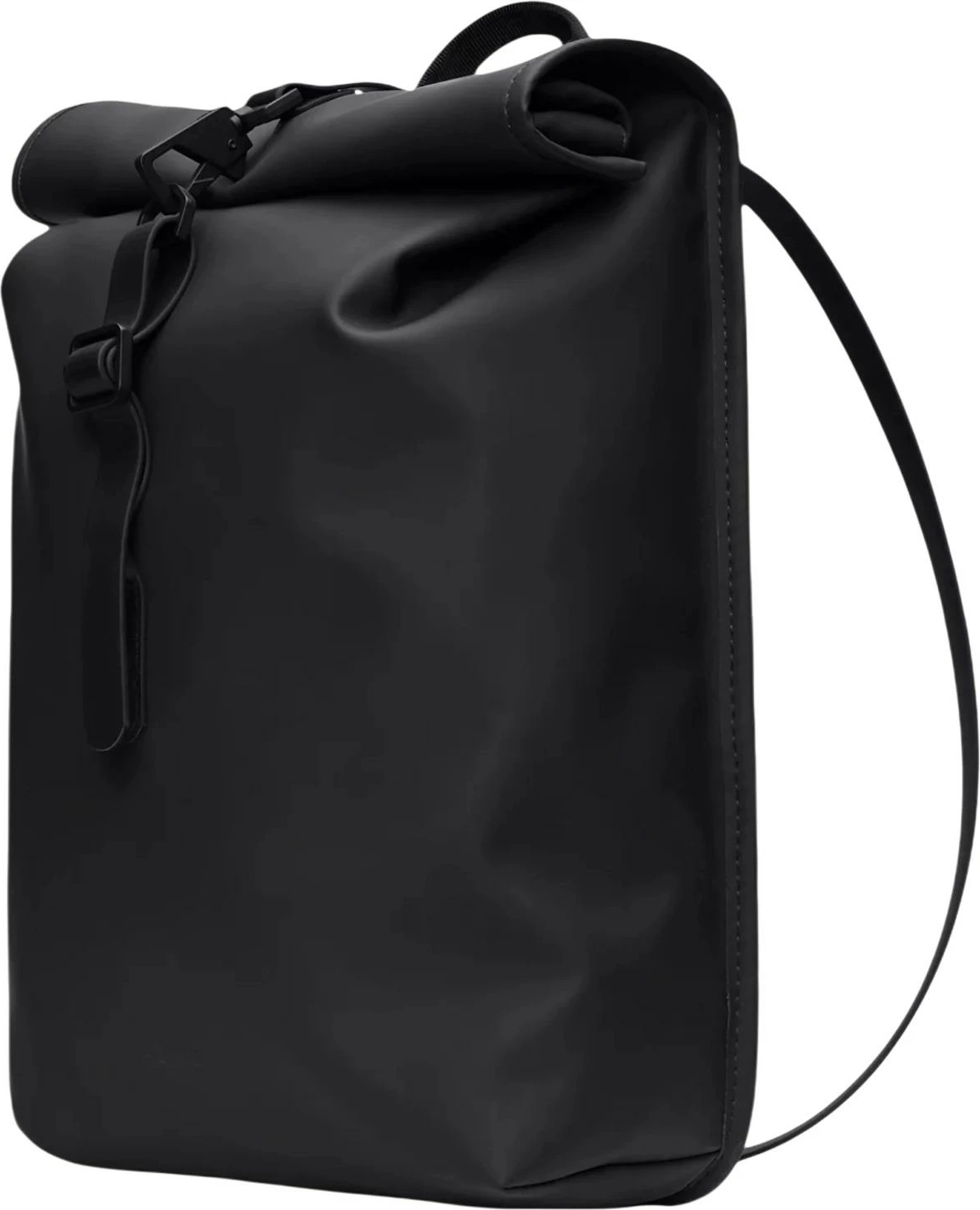 Çantë shpine Rains Rotop Rucksack Mini W3, e zezë