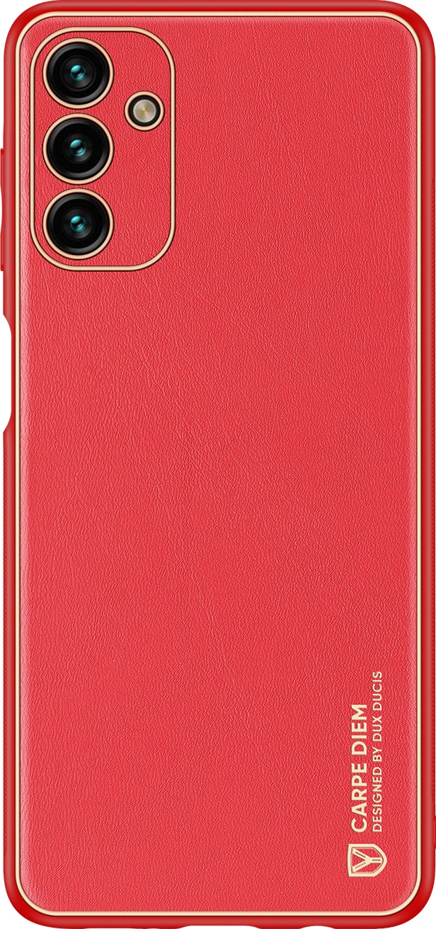 Mbështjellës Dux Ducis Yolo për Samsung Galaxy A13 5G, lëkurë ekologjike, Kuq