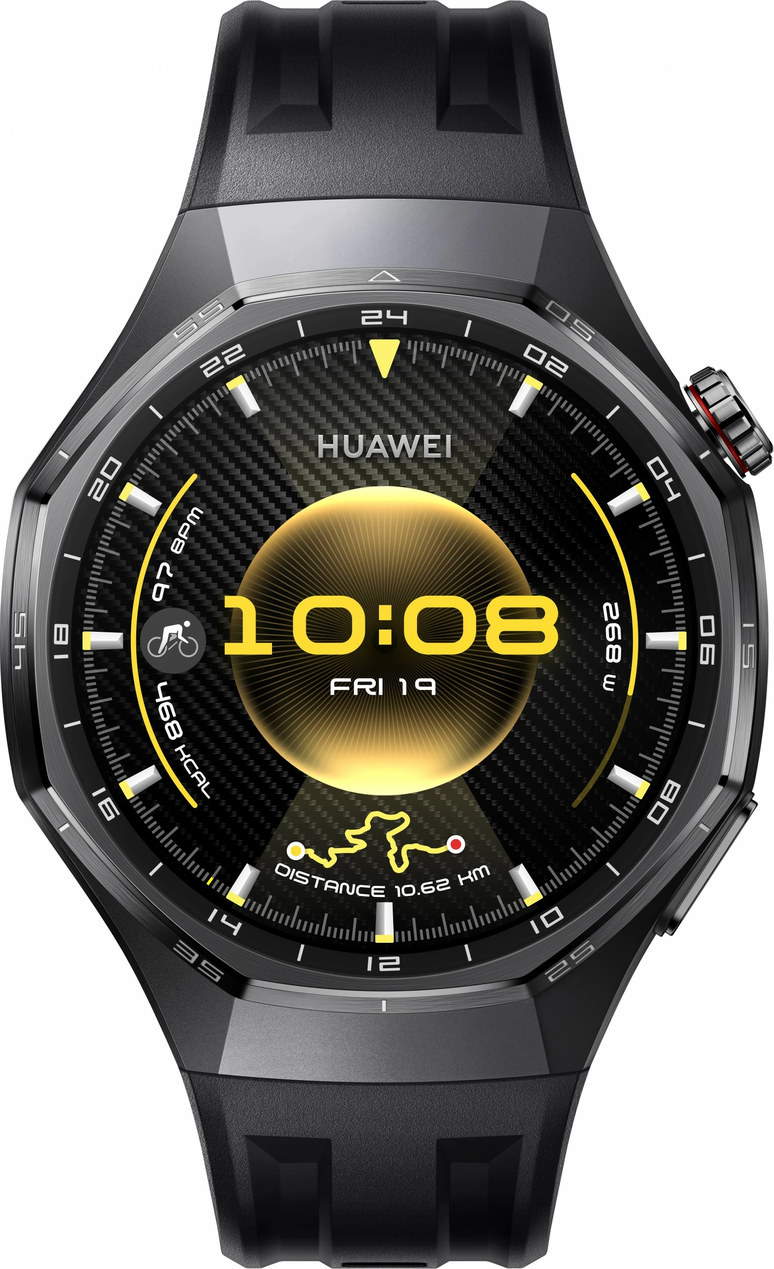 Smartwatch Huawei WATCH GT6 Pro 46mm Atum-B29F, rrip fluoroelastomer i zi