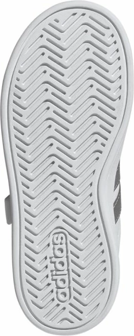Atlete fëmijësh adidas Grand Court 3.0 JP9368, të bardha/argjendta