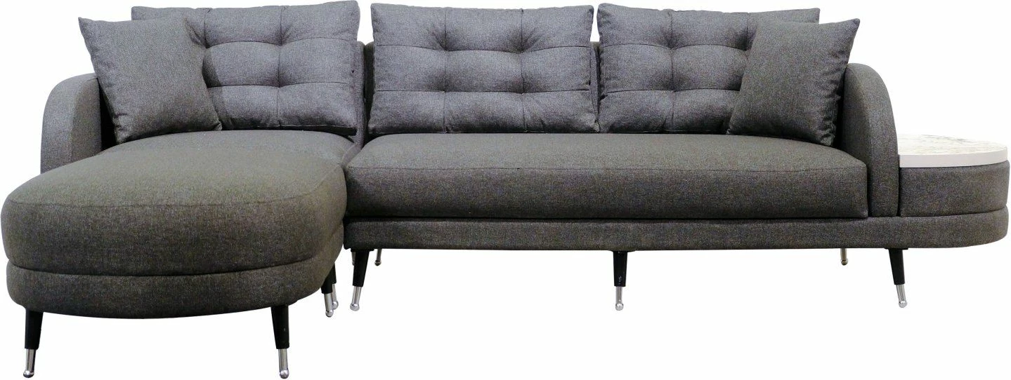 Kënd-sofë krevati Atelier del Sofa, Milano, ngjyrë antracit