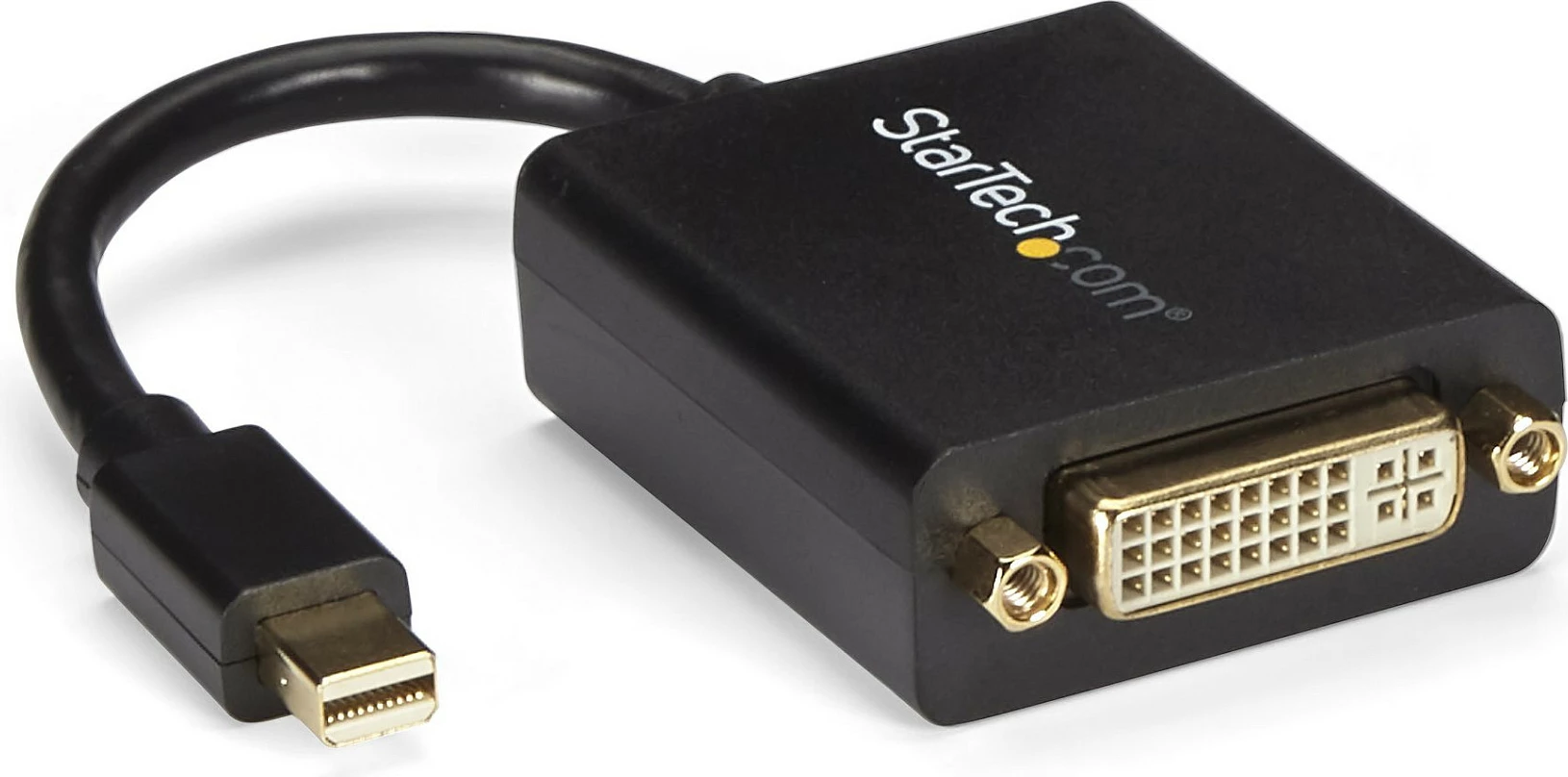 Adapter StarTech MDP2DVI Mini DisplayPort në DVI, 0.13 m, 1080p, i zi