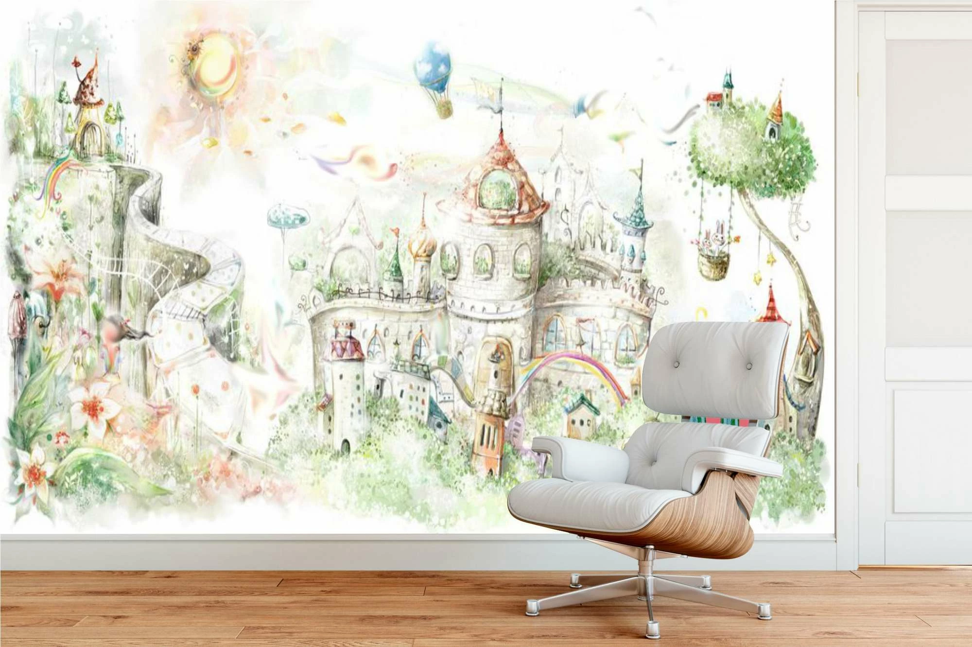 Sticker dekorativ për mur Wallity, shumëngjyrësh, MDK-00162, 100x100cm