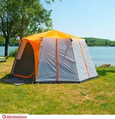 Tendë kampingu Coleman Octagon 8 për 8 persona, 396x396x208 cm, Portokalli