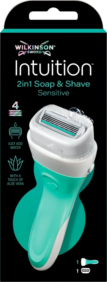 Brisk për femra Wilkinson Intuition Sensitive 4-Blade