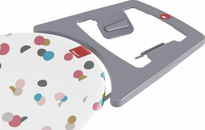 Dërrasë hekurosjeje Rayen 613602 112 x 35 cm, e bardhë me print shumëngjyrësh