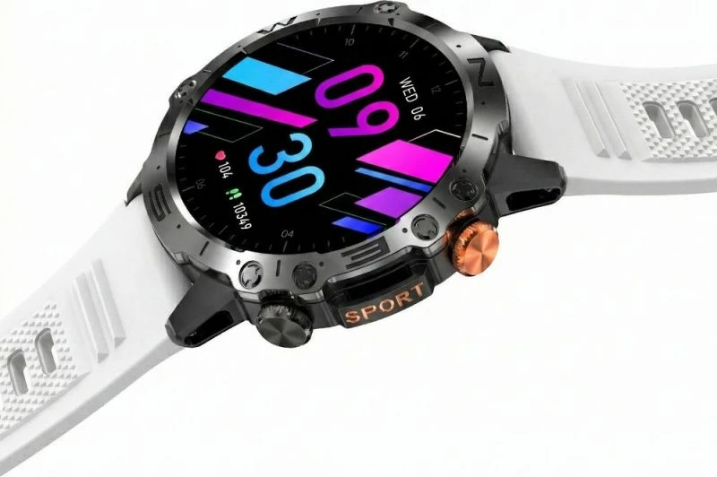 Smartwatch Gravity GT20-8, dy rripa, e zezë
