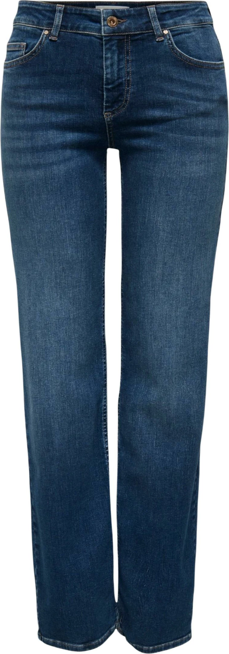 Xhinse për femra Only ONLBLUSH MID STRAIGHT DNM TAI021, denim e errët [Madhësia: XL/32]