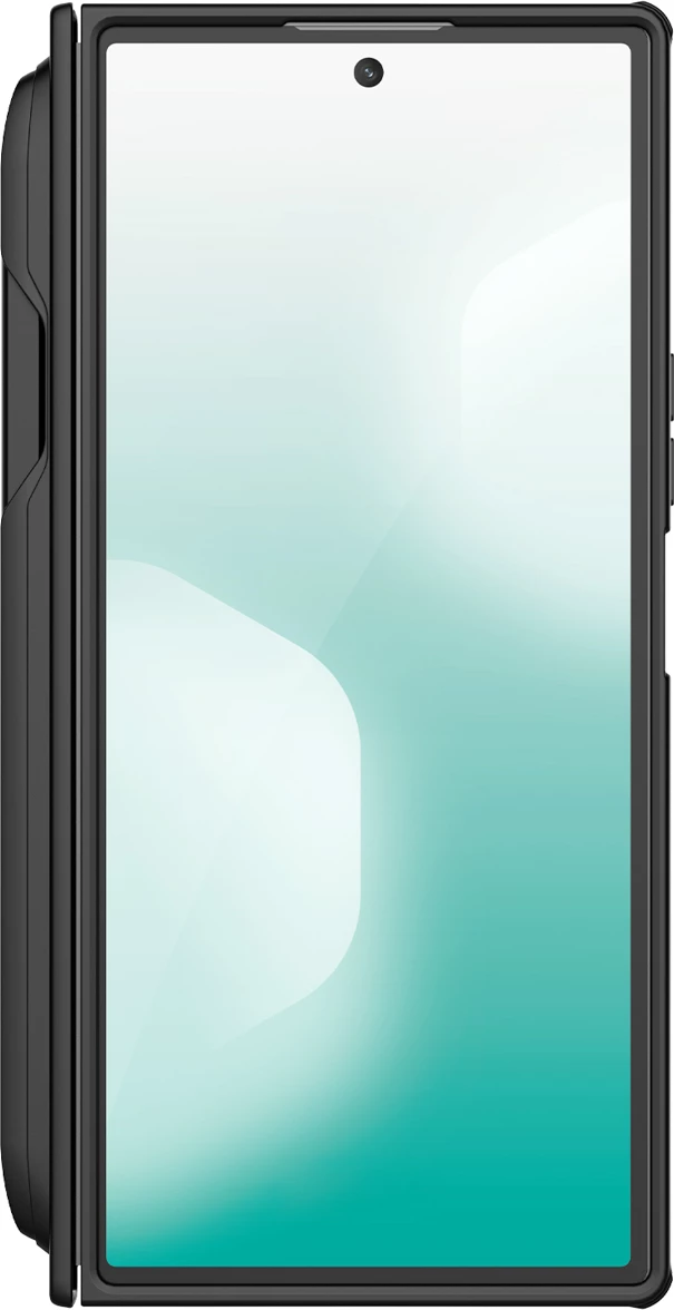 Mbështjellës Nillkin Super Frosted Shield Fold për Samsung Galaxy Z Fold 7, hapësirë për S Pen, e zezë