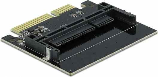 Adapter SATA 22-pin në CFast slot DeLOCK, internal, hot-swap, 45x51x5 mm