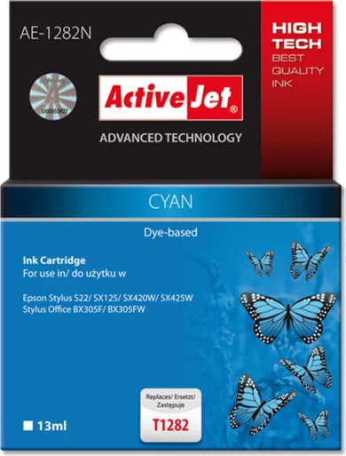 Kartrix boje ActiveJet T1282 13ml cyan