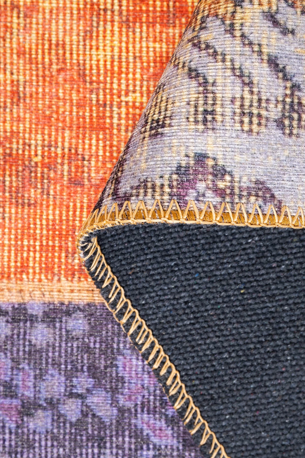 Qilim Conceptum Hypnose, Folk Chenille, shumëngjyrësh, 210x310cm