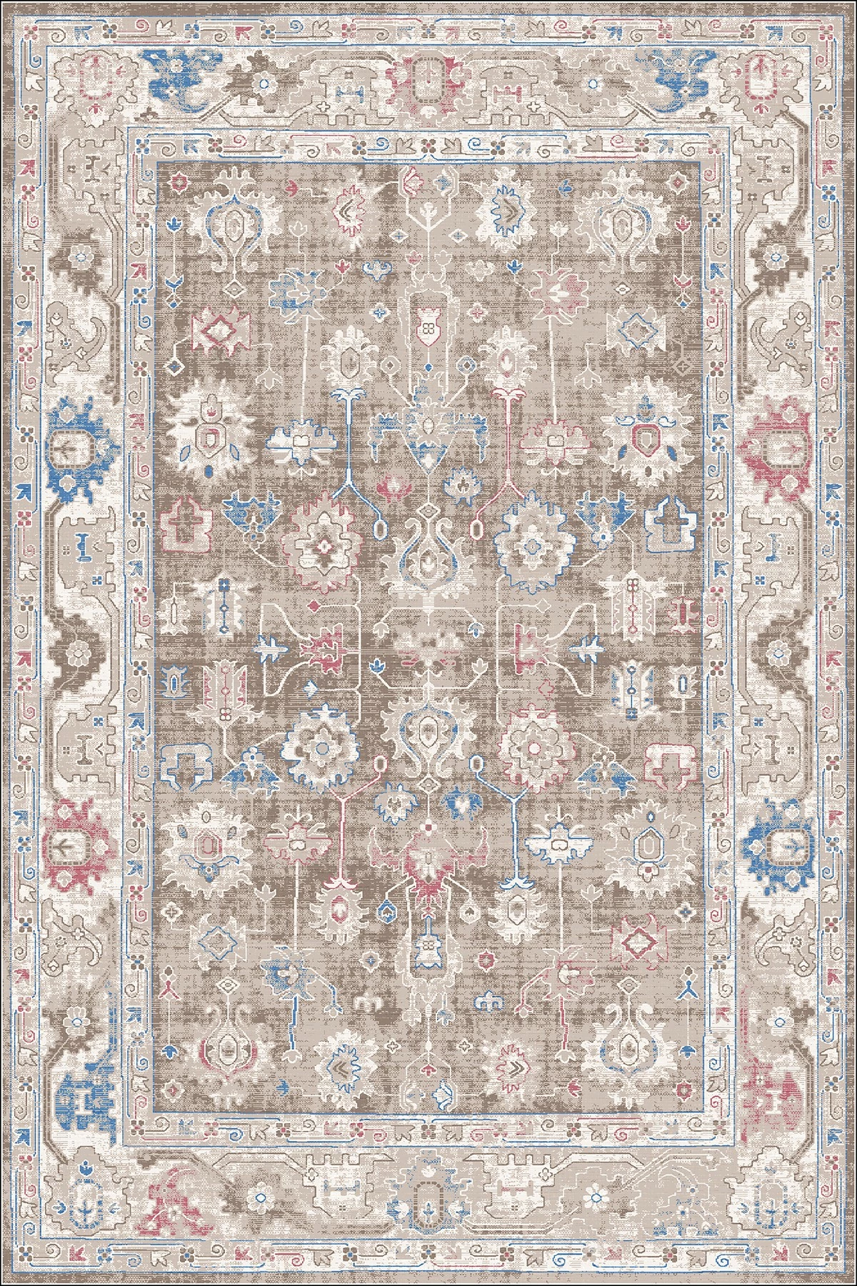Qilim për korridor, shumëngjyrësh, Conceptum Hypnose, CT-1230, 80x150cm