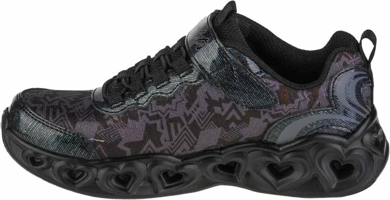 Atlete fëmijë Skechers, të zeza