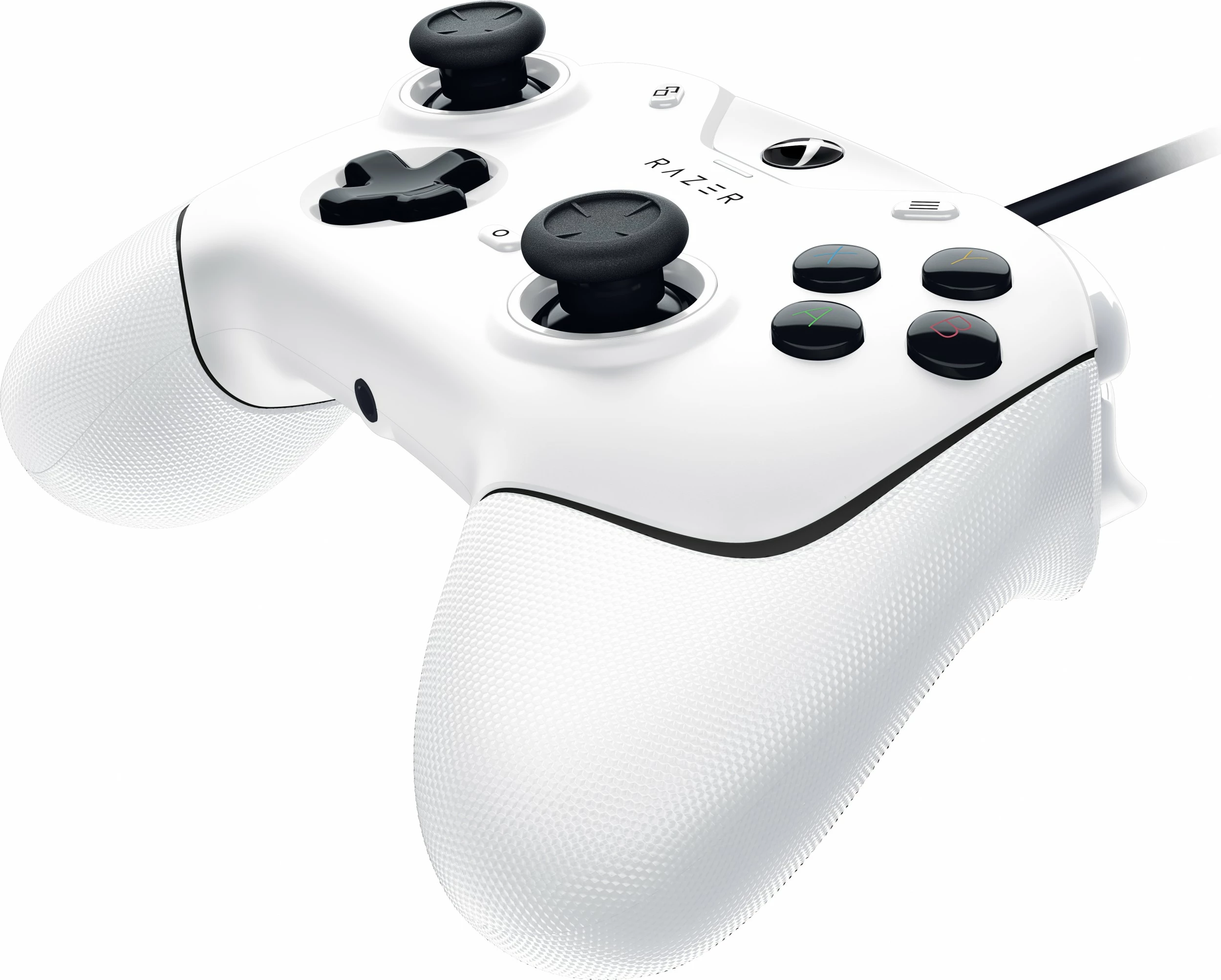 Gamepad Razer Wolverine V2, i bardhë