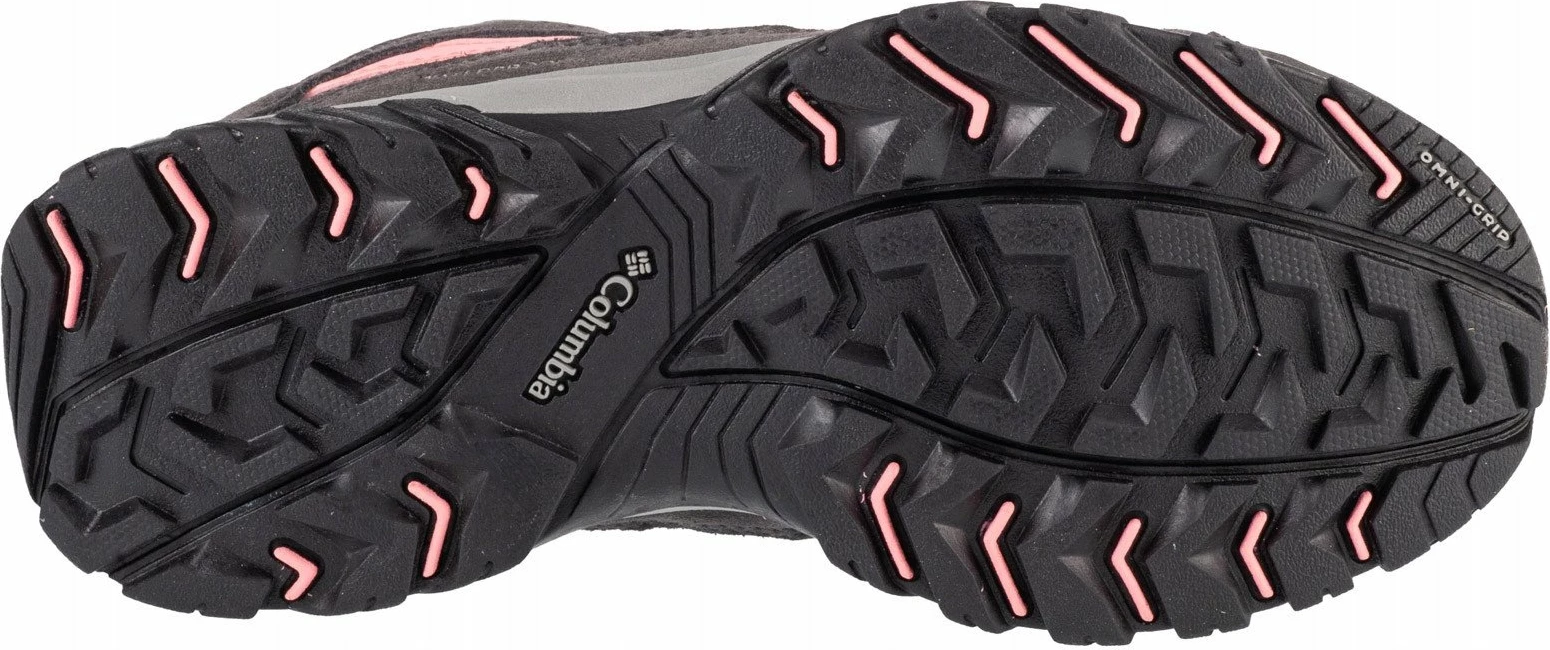 Këpucë trekking Columbia Crestwood Waterproof nr. 37, Omni-Tech/Omni-Grip, Techlite+, gri/rozë