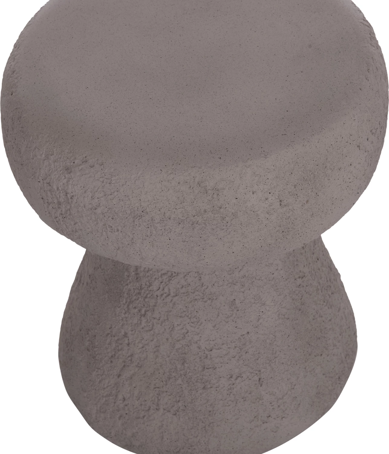 Karrige për bar e rrumbullakët INTERON, fibër-cement, gri, FH18171.03, 34x39cm