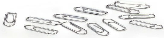 Kapëse letre Durable 120625, 26 mm, 100 copë, argjend