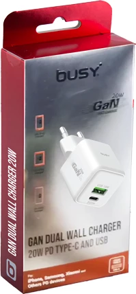 Busy Mbushes Gan per Prize Type-C / USB 20W