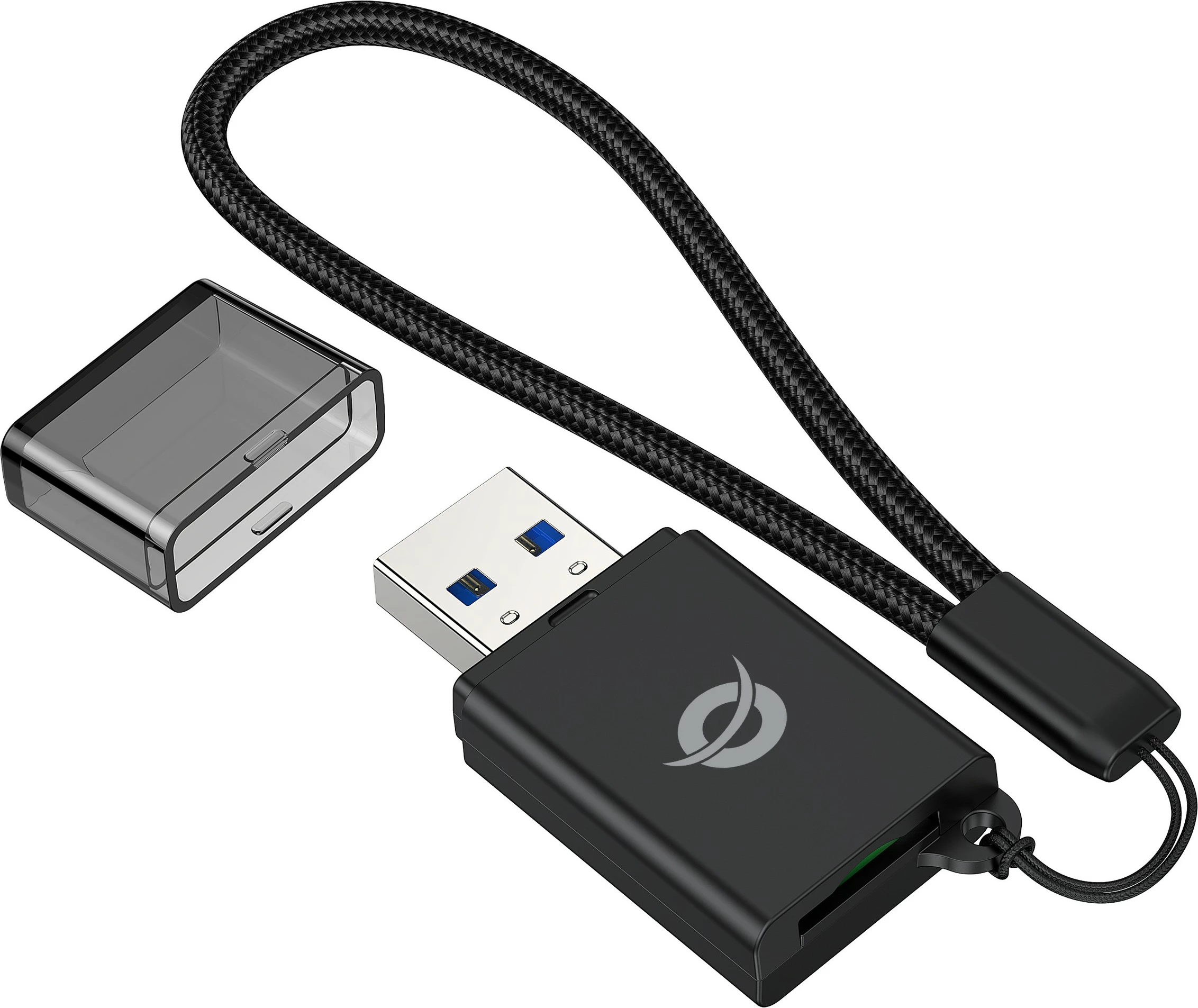 Lexues kartash Conceptronic USB-A 3.0, TF/Micro-SD, i zi