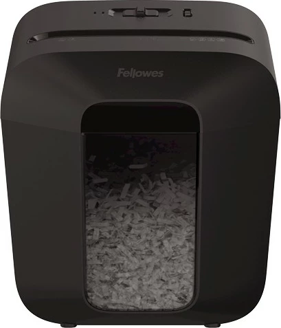 Makineri copëtimi letra Fellowes Powershred LX25, 11.5L, 6 fletë, particle-cut, e zezë