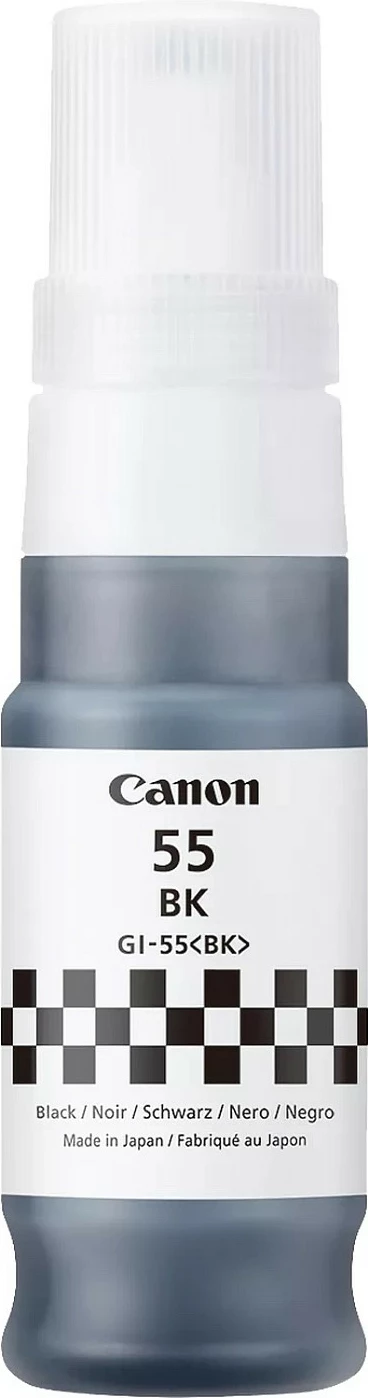 Shishe bojë printeri Canon GI-55BK (6292C001), 70 ml, deri 3000 faqe, e zezë