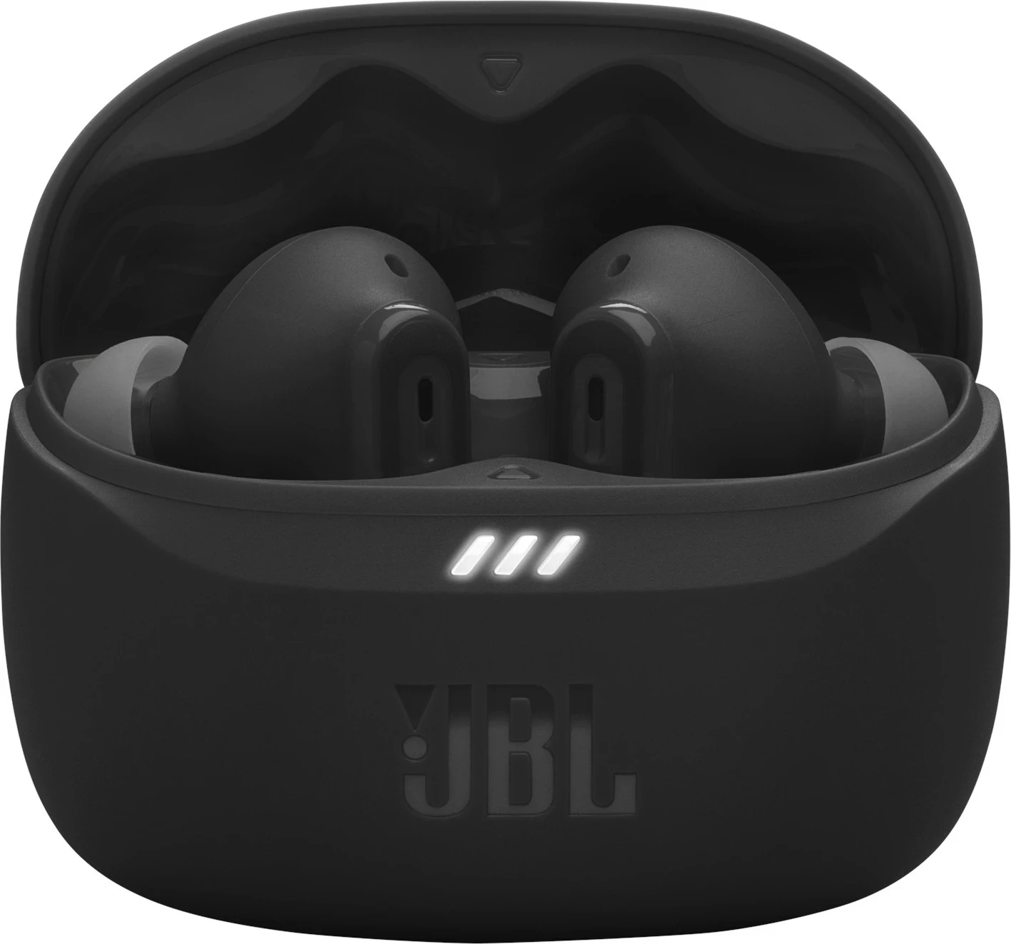 Kufje JBL Tune Beam 2, True Wireless, ANC adaptiv, Bluetooth 5.3, IP54, të zeza, me kuti karikimi