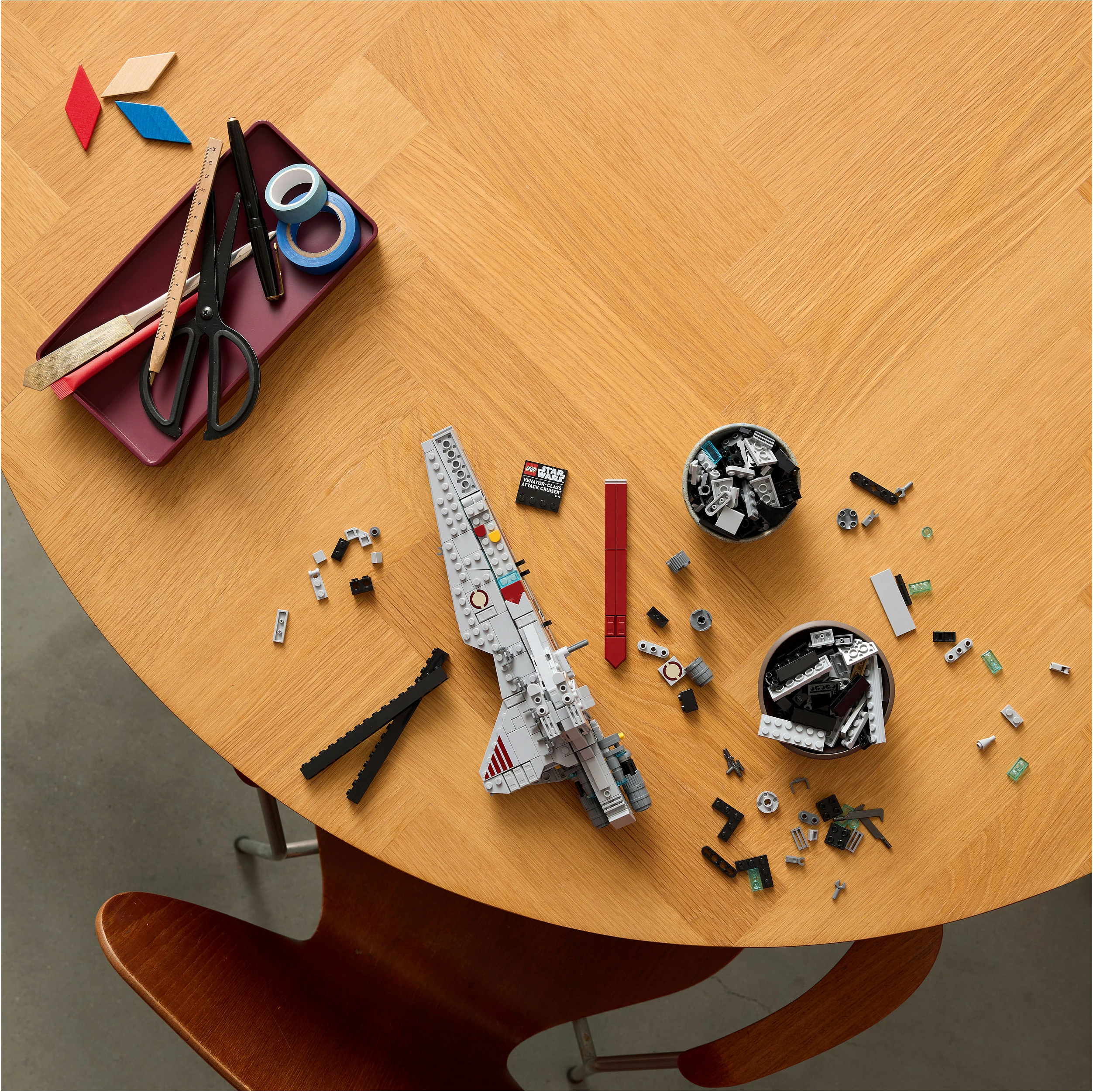 Set ndërtimi LEGO Star Wars Venator-Class Attack Cruiser 75441, 643 pjesë, 18+, shumëngjyrësh