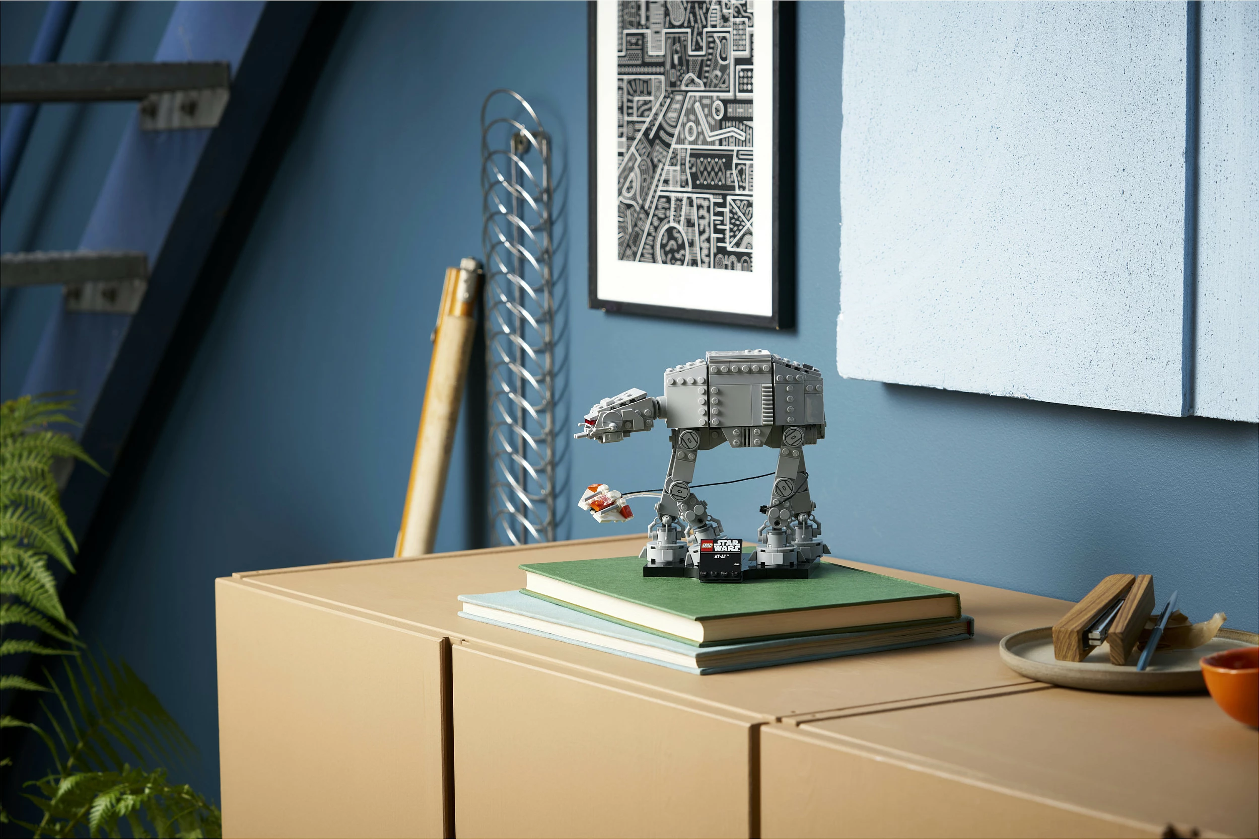 Set ndërtimi LEGO Star Wars AT-AT 75440, 525 copë, 18+, shumëngjyrësh
