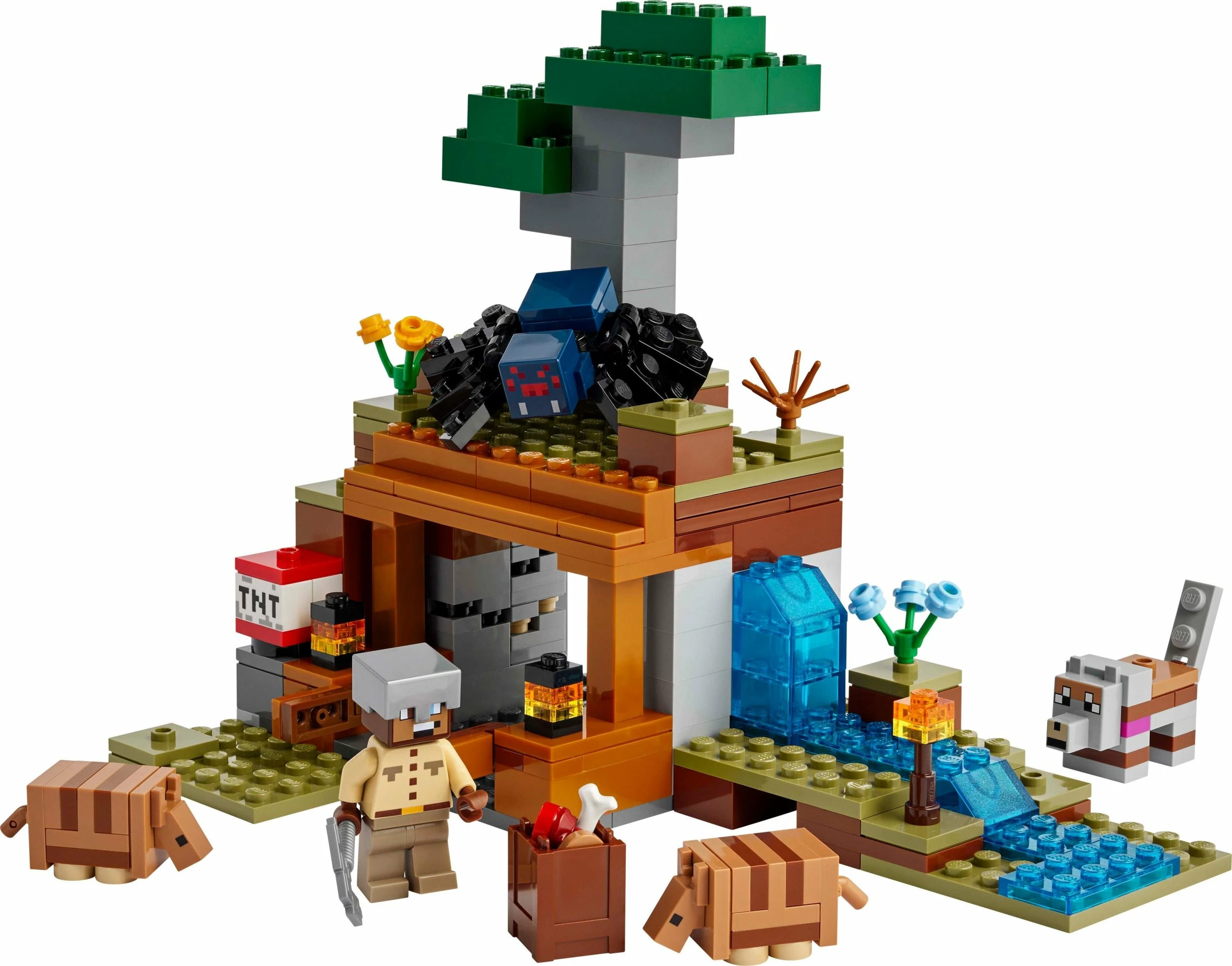 Set LEGO Minecraft 21269 Expedition to the Armored Mine, 247 copë (8+)