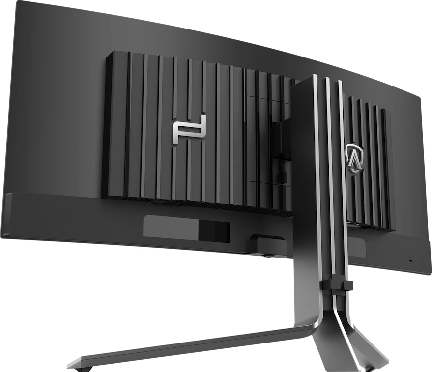 Monitor gaming AOC Agon PRO PD34 Porsche Design 34\", QD-OLED, WQHD 3440x1440, 240Hz, 0.03ms, 1800R, USB-C, G-Sync Compatible, me KVM dhe altoparlantë të integrum