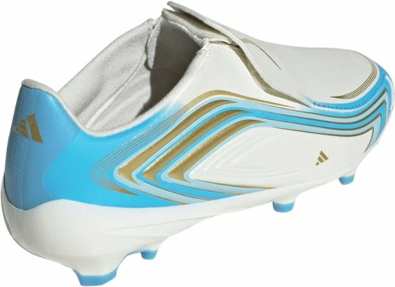 Atlete futbolli për fëmijë adidas F50 Messi League LL FG, të bardha e kaltër IH1907 [Madhësia: 37 1/3]