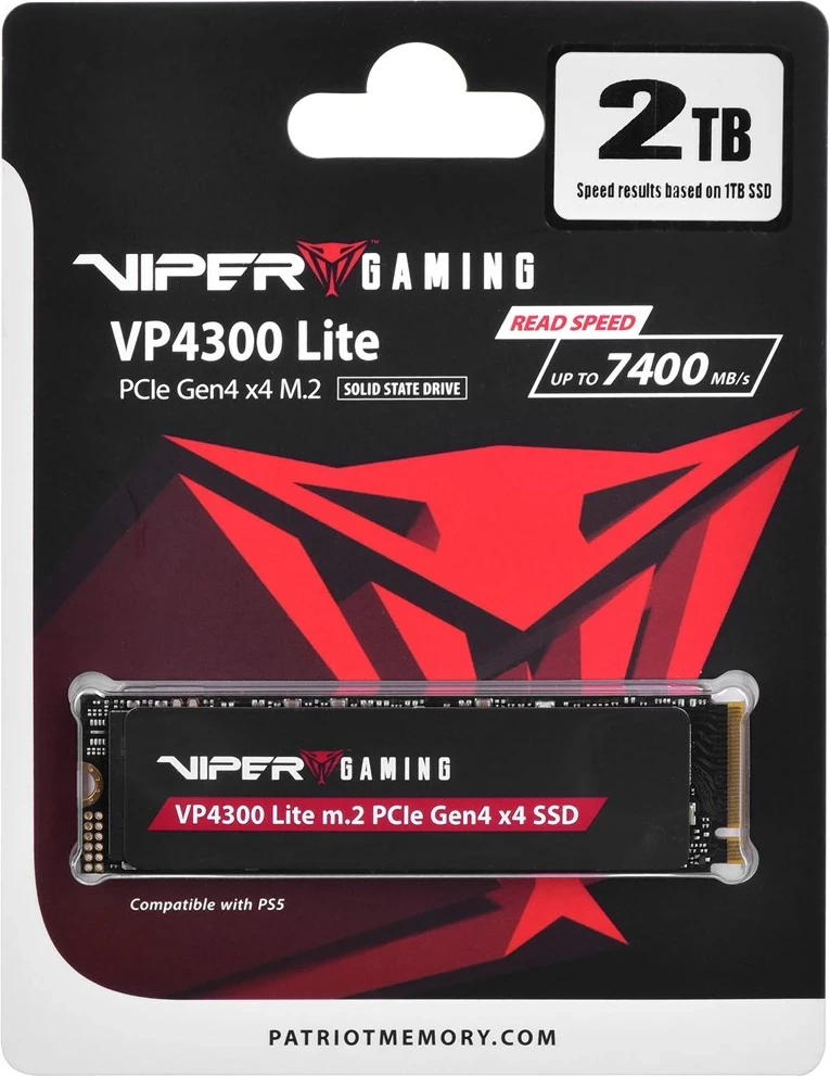 SSD Patriot Memory VP4300 Lite 2 TB