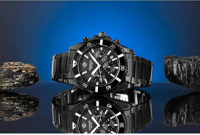 Orë dore për meshkuj Giewont, e zezë