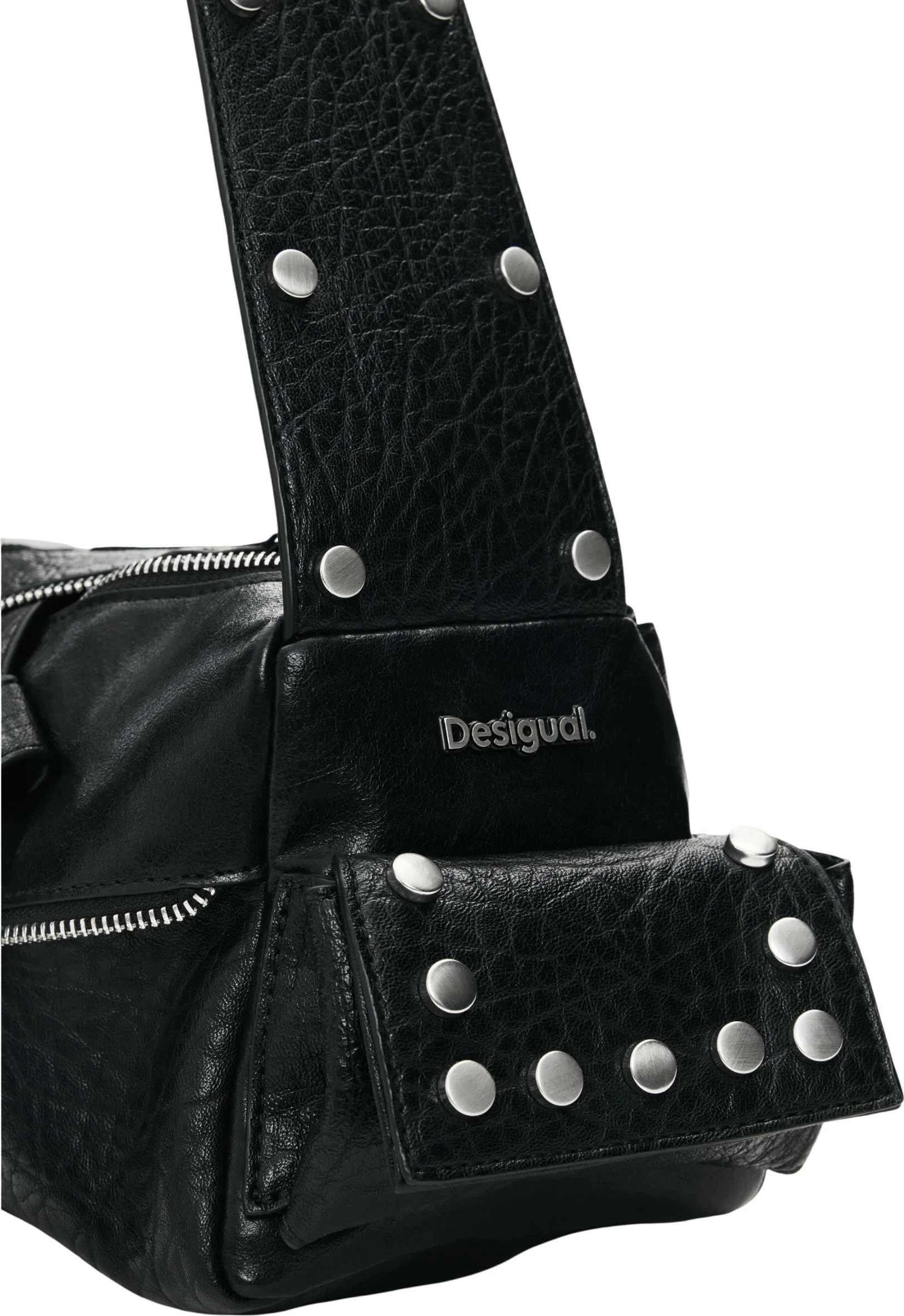 Çantë baguette Desigual Centella Varadero 2.0 26WAXP29 për femra, e zezë