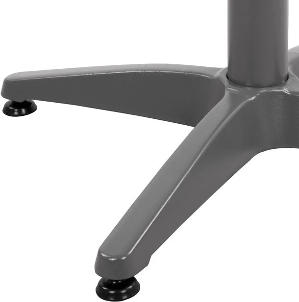 Baza tavoline alumini 4 këmbë 65x65x70cm me kryq 48x48cm FH448.04 Gri