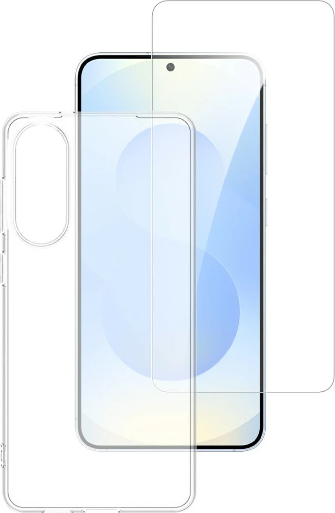 Mbështjellës 4smarts për Samsung Galaxy S25 Edge, set 360, transparent