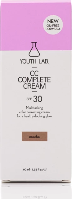 Krem Pudër Youth Lab CC, SPF30, Mocha, 40 ml
