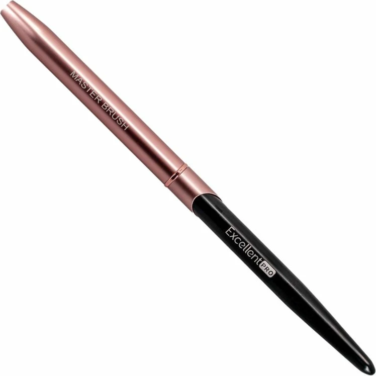 Furçë për thonj Excellent PRO Brush Long #4 për femra pink & black, 1 copë