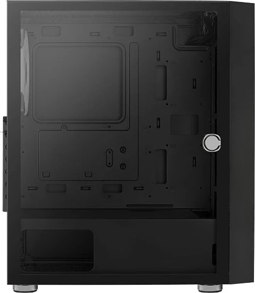 Kasë Aerocool PGS Graphite-G-BK-v2 FRGB, e zezë