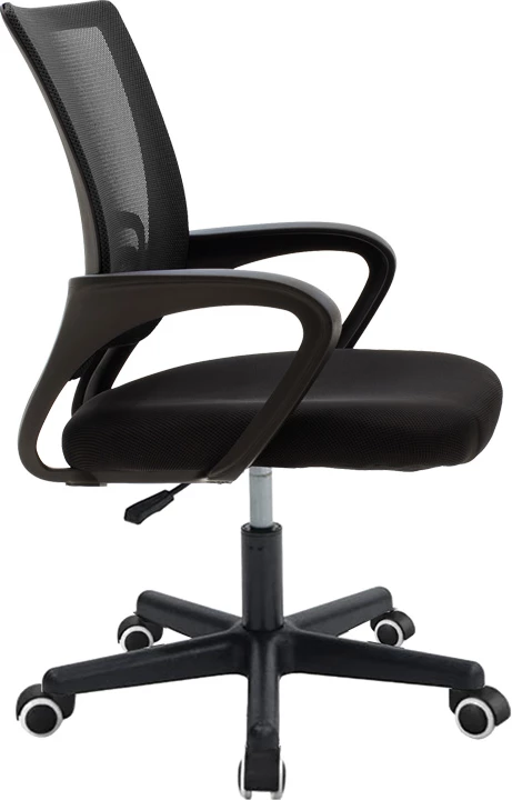 Set mobilje për zyre studentore Ramon-Berto I, 3 copë, ngjyrë lis modern, e zezë