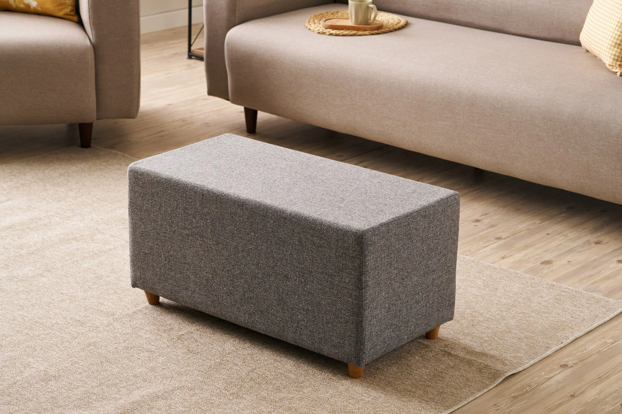 Puf Atelier del Sofa, ngjyrë antracit, Urla