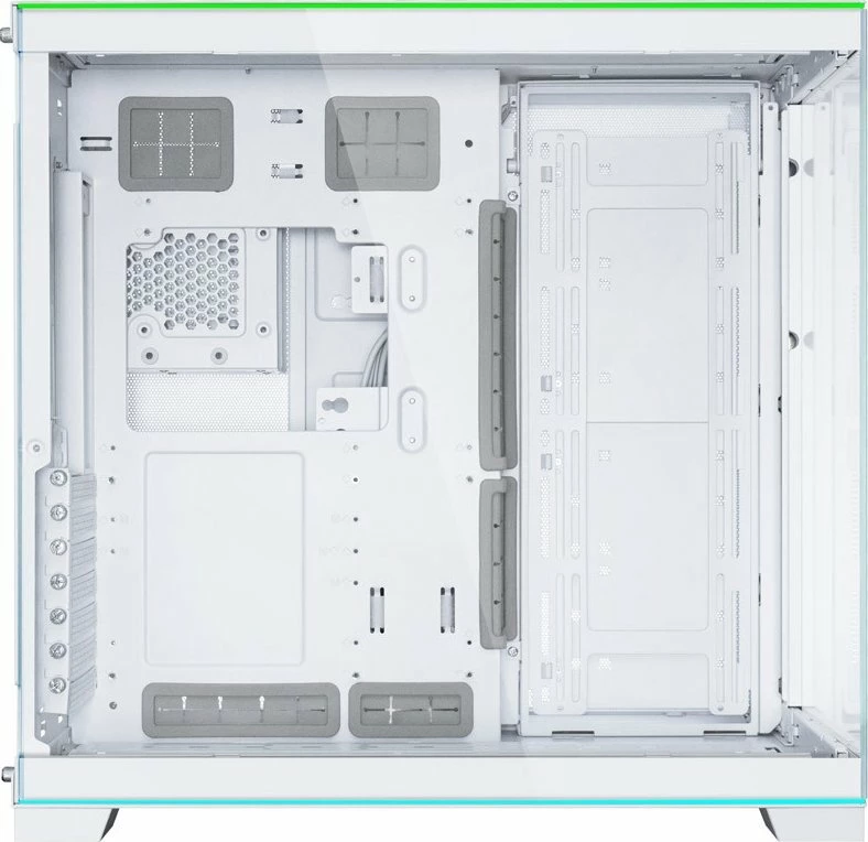 Kasë Lian Li O11 Dynamic EVO RGB O11DERGBW Midi Tower ATX/e-ATX, e bardhë