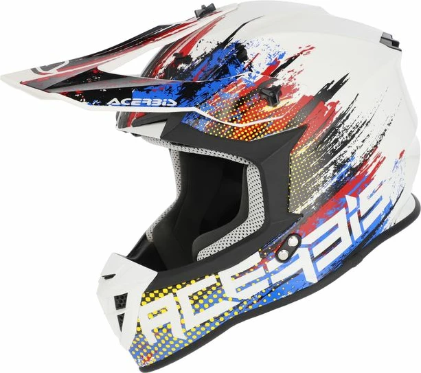 Helmete Linear 2206 Bardhe/kalter/kuqe Xl