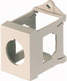 Adapter shinë DIN Eaton M22-IVS 216400, 35.2 x 64.5 x 56.7 mm, gri e çelët
