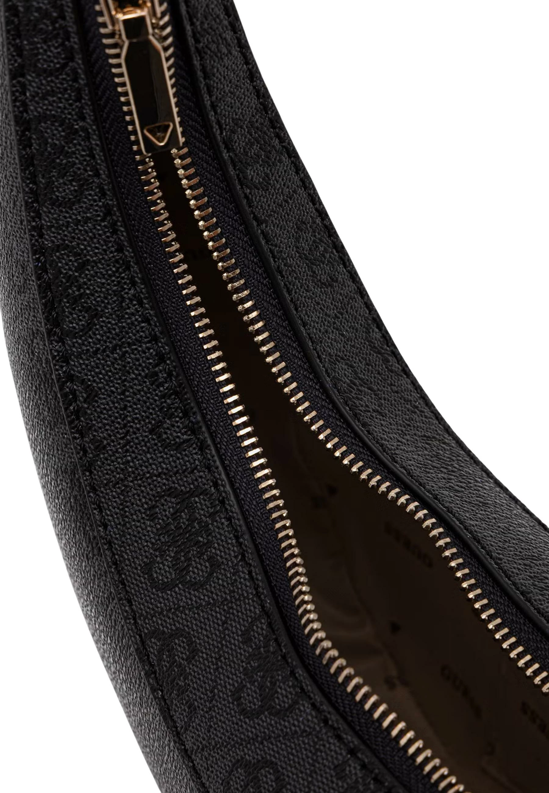 Çantë krahu Guess Coleen Logo Small SA HWSG97 49010 për femra, antracit