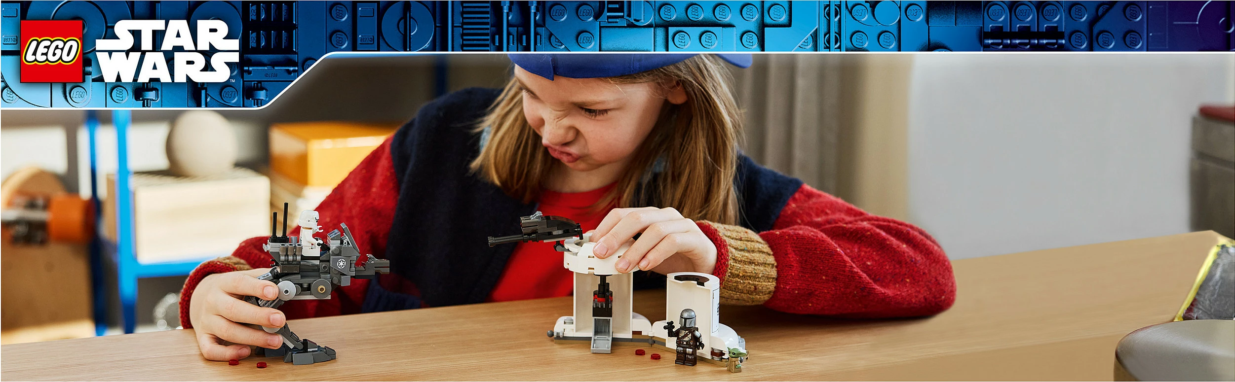 Set ndërtimi LEGO Star Wars 75444 AT-RT Attack, 297 pjesë, shumëngjyrësh