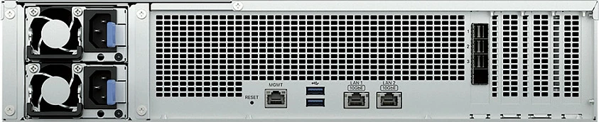 NAS server Synology RS4826xs+, 12-bay, 16GB ECC DDR4, Rack 2U, i zi/argjend